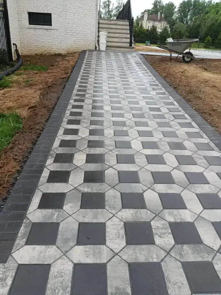 Custom Paver Walkway Design Monmouth County NJ