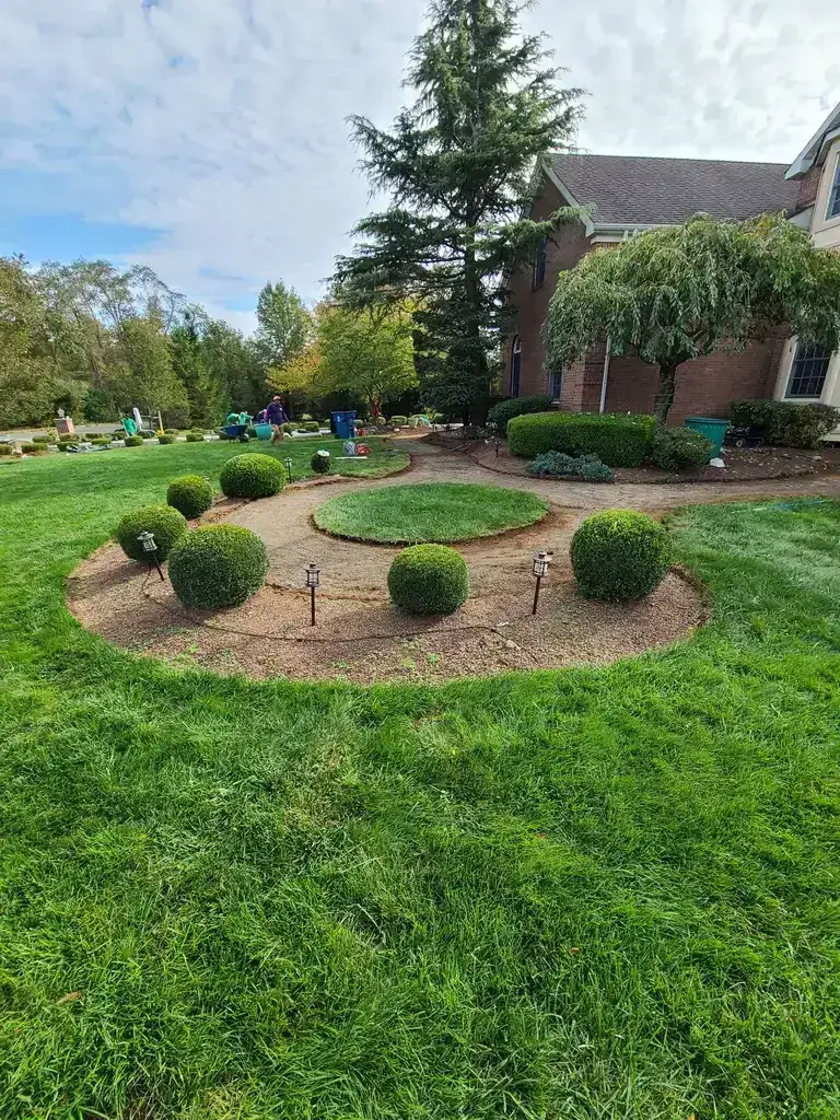 Front Yard Landscaping Design Monmouth County NJ